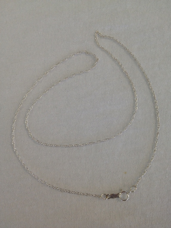 18 INCH STERLING SILVER NECK CHAIN 1756