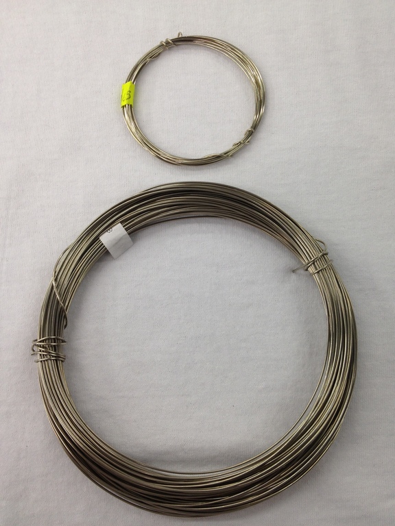 19 GAUGE NICKEL SILVER WIRE 8FT ROLLS 8658