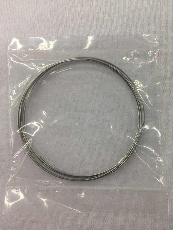 COILED NICKEL SILVER BRACLET WIRE - COIL 867-C