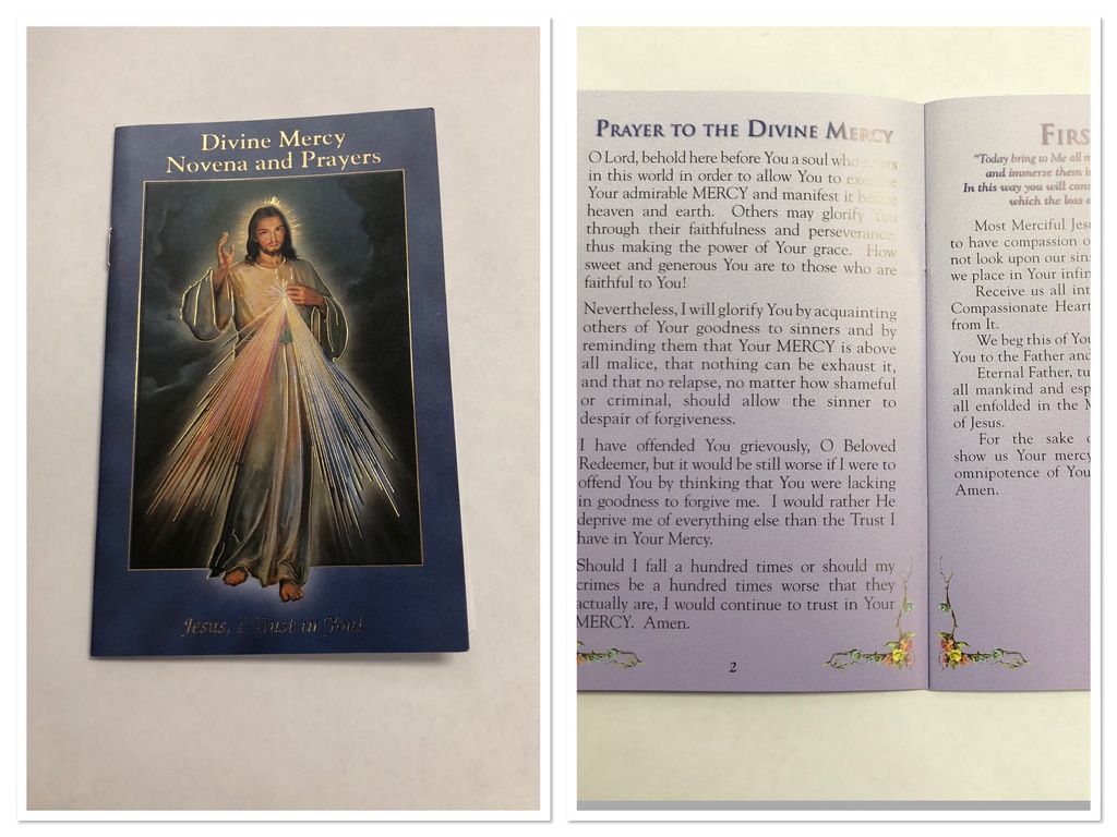 DIVINE MERCY NOVENA & PRAYERS BOOKLET DMNV