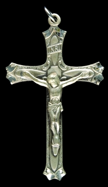 Photo of STERLING SILVER CRUCIFIX 1235