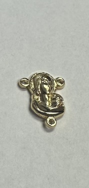 Photo of GOLD PLATED MADONNA/CHILD CENTER 1426