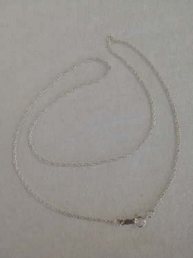 Photo of 18 INCH STERLING SILVER NECK CHAIN 1756