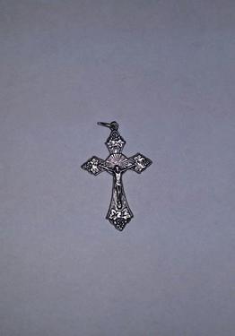Photo of NICKEL SILVER CRUCIFIX 506A