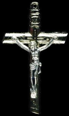 Photo of NICKEL SILVER CRUCIFIX 507