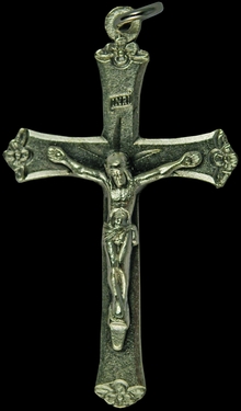 Photo of NICKEL SILVER CRUCIFIX 509