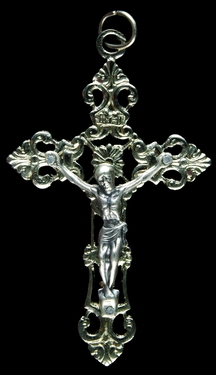 Photo of NICKEL SILVER CRUCIFIX 511