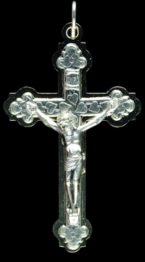 Photo of NICKEL SILVER CRUCIFIX 512