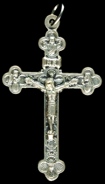 Photo of NICKEL SILVER CRUCIFIX 520