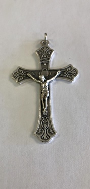 Photo of NICKEL SILVER CRUCIFIX 530A