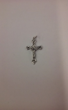 Photo of NICKEL SILVER CRUCIFIX 541