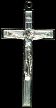 Photo of NICKEL SILVER CRUCIFIX 543