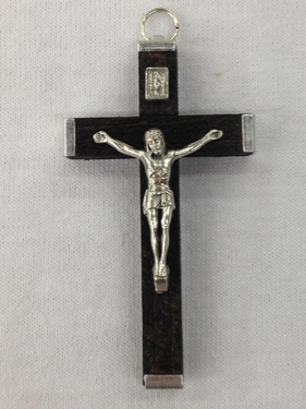 Photo of BLACK WOOD CRUCIFIX 549BK