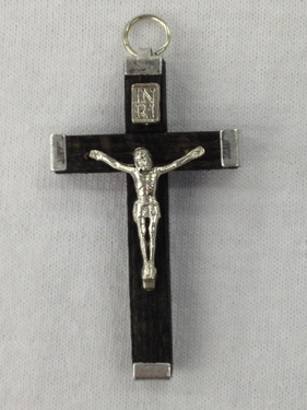 Photo of BLACK WOOD CRUCIFIX 550BK