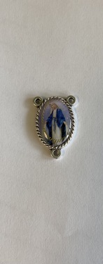 Photo of NICKEL SILVER OUR LADY OF GRACE PHOTO CENTER 553A