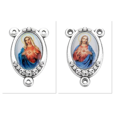 Photo of N/S OVAL IMMACULATE HEART OF MARY & SACRED HEART OF JESUS PHOTO CENTER 554A