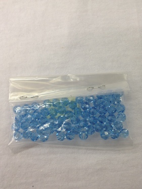 Photo of AQUA 6MM PRECIOSA CRYSTAL BEADS 621AQ