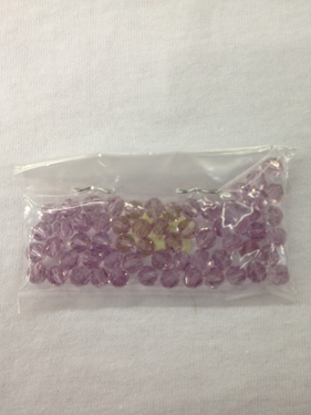 Photo of LIGHT AMETHYST 6MM PRECIOSA CRYSTAL BEADS 621LAM