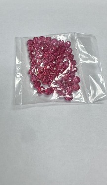 Photo of DARK ROSE 7MM FIRE POLISHED FACETED BEADS 626DKR