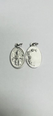 Photo of OXIDIZED INFANT OF ATOCHA MEDAL 704IA