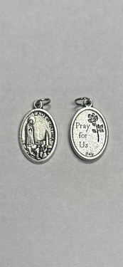Photo of OXIDIZED OUR LADY FATIMA MEDAL 704OLF