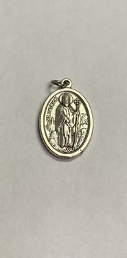 Photo of OXIDIZED ST PATRICK MEDAL 704PT