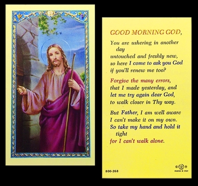 Photo of GOOD MORNING GOD 800-268