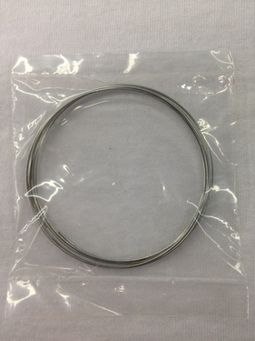 Photo of COILED NICKEL SILVER BRACLET WIRE - COIL 867-C