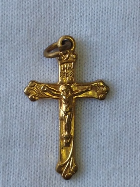 Photo of GOLD BRACELET CRUCIFIX .875 869G