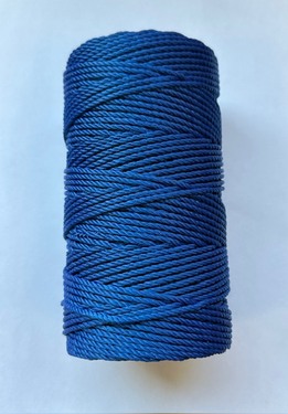 Photo of #36 INDIGO BLUE TWISTED NYLON TWINE M36IB