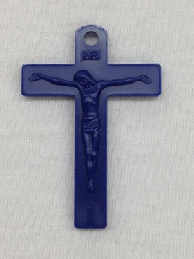 Photo of BLUE PLASTIC MISSION CRUCIFIX M51B