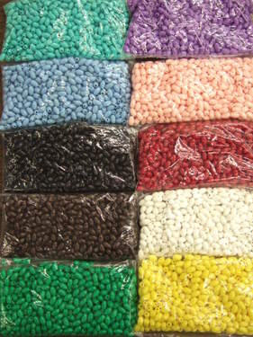 Photo of 6X9MM MISSION ROSARY BEAD ASSORTMENT-10 COLORS M5AS