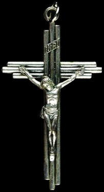 Photo of NICKEL SILVER CRUCIFIX N509