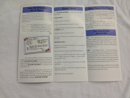 Photo of ROSES & PRAYERS LEAFLET RP