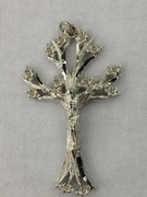 Photo of PEWTER TREE OF LIFE CRUCIFIX 2.125 100