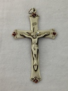 Photo of STERLING SILVER RUBY CRUCIFIX 1241RU