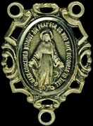 Photo of STERLING SILVER MIRACULOUS MEDAL CENTER 1312