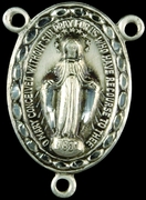 Photo of STERLING SILVER MIRACULOUS MEDAL CENTER 1324