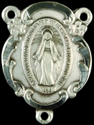 Photo of STERLING SILVER MIRACULOUS MEDAL CENTER 1372