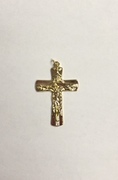 Photo of GOLD PLATED TRINITY CRUCIFIX 1474