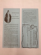 Photo of 15 PROMISES OF MARY LEAFLET 15P