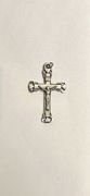 Photo of PEWTER CRUCIFIX 230