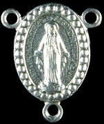 Photo of PEWTER MIRACULOUS MEDAL CENTER 358