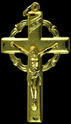 Photo of GOLD PLATED CRUCIFIX-18K 456