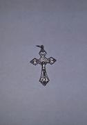 Photo of NICKEL SILVER CRUCIFIX 506A