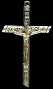 Photo of NICKEL SILVER CRUCIFIX 507A