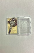 Photo of RED ENAMEL ST. BENEDICT CRUCIFIX W/ PLASTIC CASE 511R