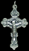 Photo of NICKEL SILVER CRUCIFIX 522