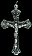 Photo of NICKEL SILVER CRUCIFIX 523