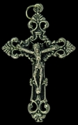 Photo of NICKEL SILVER CRUCIFIX 540